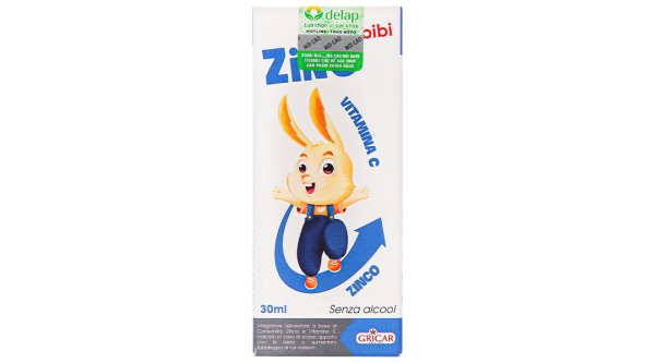 Siro Smartbibi Zinc hỗ trợ cải thiện tình trạng biếng ăn cho bé chai 30ml