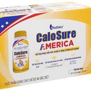 Sữa bột pha sẵn CaloSure America tăng cường đề kháng, hồi phục sức khỏe (24 chai x 237ml)