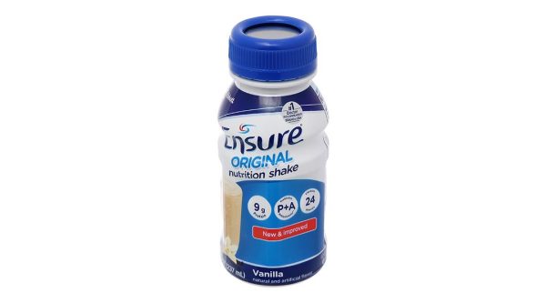 Sữa bột pha sẵn Ensure Original bổ sung dinh dưỡng hương vani (24 chai x 237ml)