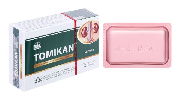 Tomikan cải thiện chức năng thận, bồi bổ cơ thể (2 vỉ x 10 viên)