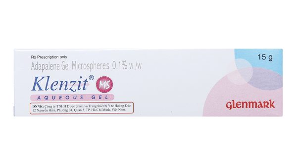 Kem bôi Klenzit MS 0.1% điều trị mụn trứng cá tuýp 15g