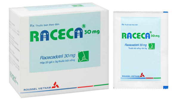 Thuốc bột Raceca 30mg trị tiêu chảy cấp (20 gói x 3g)