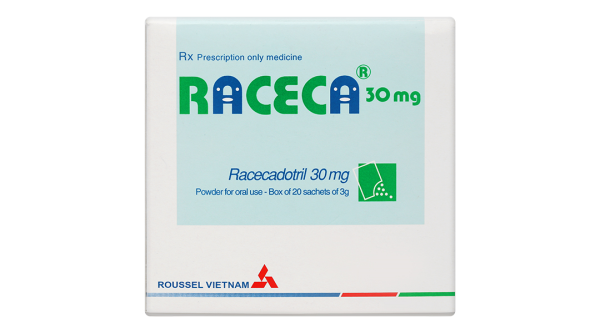 Thuốc bột Raceca 30mg trị tiêu chảy cấp (20 gói x 3g)
