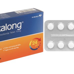 Histalong 10mg trị viêm mũi dị ứng, mề đay (2 vỉ x 10 viên)