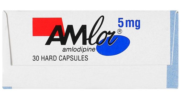 Amlor 5mg trị tăng huyết áp, bệnh mạch vành, đau thắt ngực (3 vỉ x 10 viên)