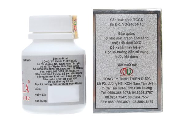 Crila Forte trị phì đại tuyến tiền liệt, u xơ tử cung chai 20 viên