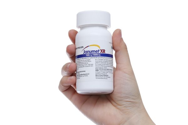 Janumet XR 100mg/1000mg trị đái tháo đường lọ 28 viên