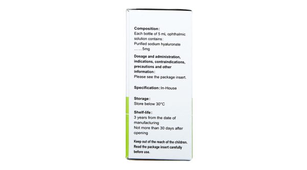 Dung dịch nhỏ mắt Tearbalance 0.1% trị tổn thương biểu mô giác mạc lọ 5ml