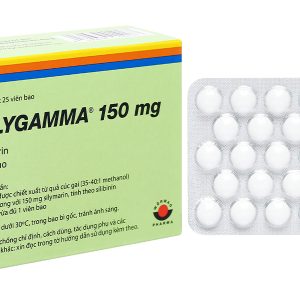Silygamma 150mg hỗ trợ trị các bệnh lý về gan (4 vỉ x 25 viên)