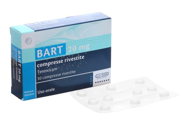 Bart 20mg trị viêm khớp dạng thấp, viêm xương khớp (3 vỉ x 10 viên)