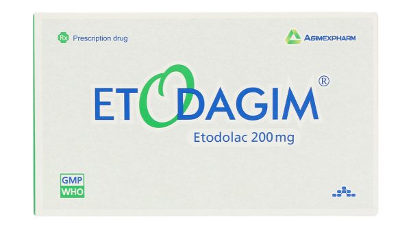 Etodagim 200mg giảm đau, kháng viêm xương khớp (10 vỉ x 10 viên)