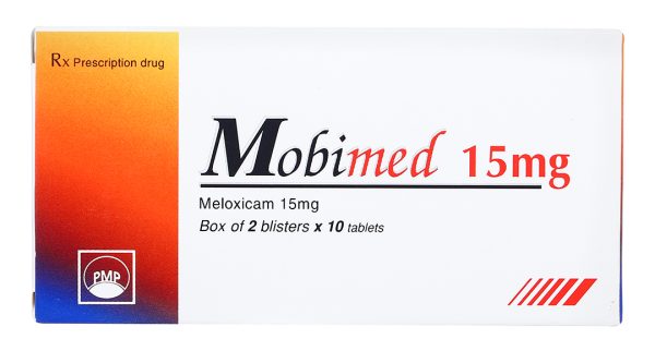 Mobimed 15mg giảm đau, kháng viêm xương khớp (2 vỉ x 10 viên)