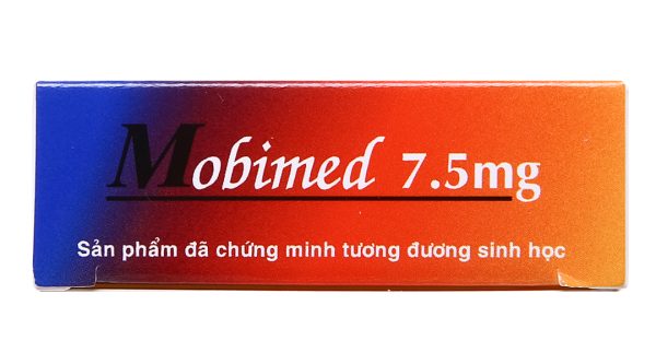 Mobimed 7.5mg giảm đau, kháng viêm xương khớp (2 vỉ x 10 viên)