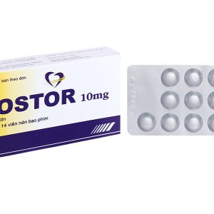 Rostor 10mg trị tăng mỡ máu (2 vỉ x 14 viên)