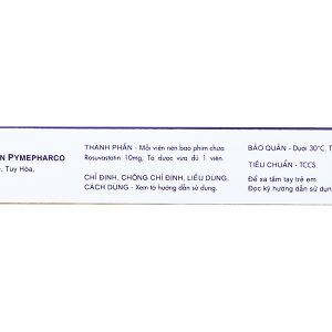 Rostor 10mg trị tăng mỡ máu (2 vỉ x 14 viên)