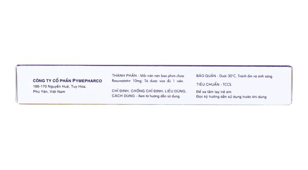 Rostor 10mg trị tăng mỡ máu (2 vỉ x 14 viên)