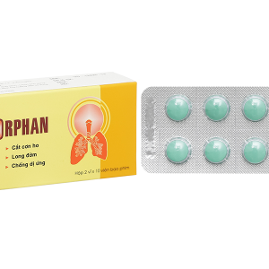 Methorphan trị ho khan, ho có đờm trong bệnh lý hô hấp (2 vỉ x 10 viên)
