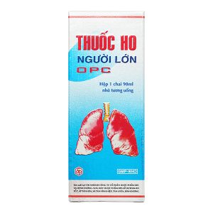 Thuốc ho người lớn OPC trị ho đàm, viêm nhiễm đường hô hấp chai 90ml