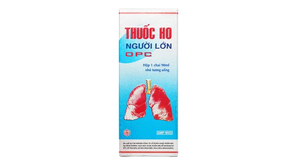 Thuốc ho người lớn OPC trị ho đàm, viêm nhiễm đường hô hấp chai 90ml