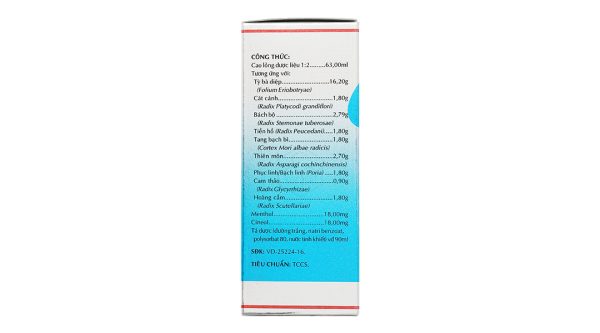 Thuốc ho người lớn OPC trị ho đàm, viêm nhiễm đường hô hấp chai 90ml