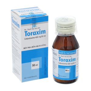 Bột pha hỗn dịch uống Toraxim 400mg/50ml trị nhiễm khuẩn chai 50ml