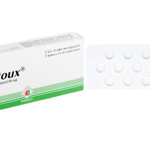 Molitoux 50mg loãng đàm trong bệnh lý hô hấp (2 vỉ x 15 viên)