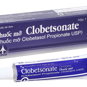 Thuốc mỡ Clobetsonate 0.05% trị vẩy nến, chàm tuýp 15g