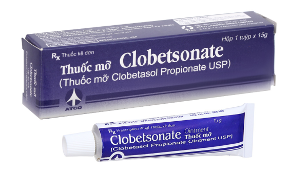 Thuốc mỡ Clobetsonate 0.05% trị vẩy nến, chàm tuýp 15g