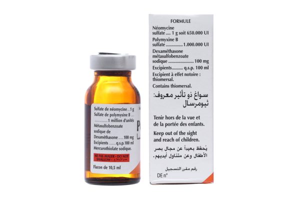 Dung dịch nhỏ tai Polydexa trị viêm tai lọ 10.5ml