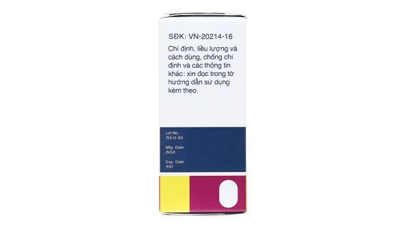 Dung dịch nhỏ mắt Cravit 1.5% trị nhiễm khuẩn mắt lọ 5ml