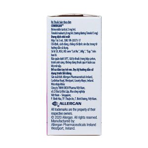 Dung dịch nhỏ mắt Combigan trị tăng nhãn áp chai 5ml