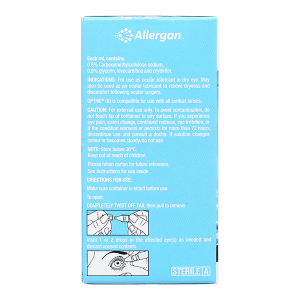Dung dịch nhỏ mắt Optive UD giảm kích ứng mắt, khô mắt (30 ống x 0.4ml)