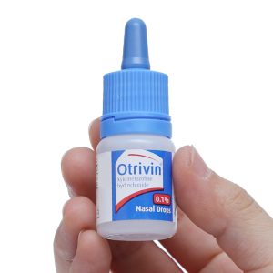 Dung dịch nhỏ mũi Otrivin 0.1% giảm triệu chứng nghẹt mũi, viêm mũi dị ứng chai 10ml