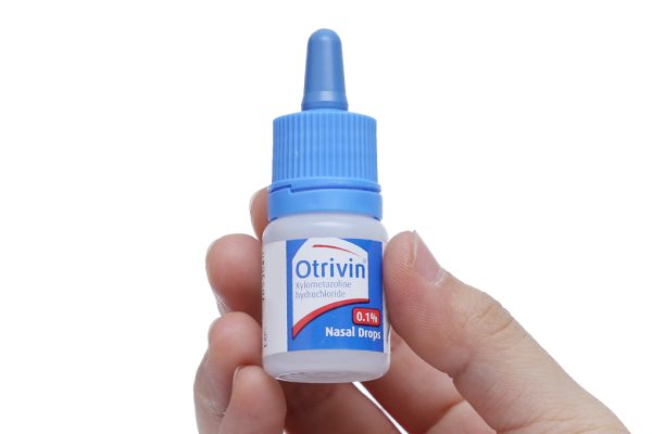 Dung dịch nhỏ mũi Otrivin 0.1% giảm triệu chứng nghẹt mũi, viêm mũi dị ứng chai 10ml