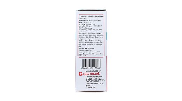 Dung dịch nhỏ tai Candid 1% trị nấm tai chai 15ml