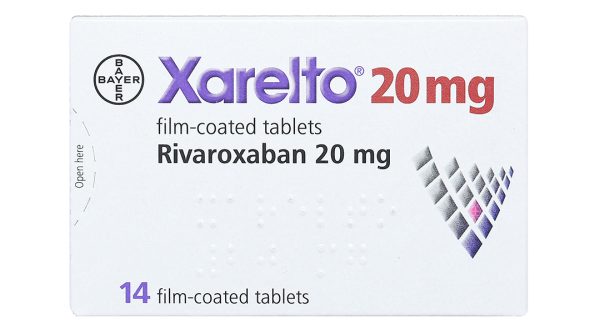 Xarelto 20mg phòng và trị huyết khối (1 vỉ x 14 viên)