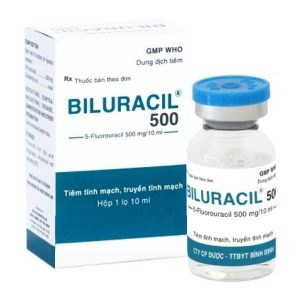 Dung dịch tiêm Biluracil 500mg/10ml điều trị carcinom vú, dạ dày chai 10ml
