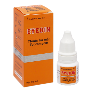 Thuốc tra mắt Eyedin trị nhiễm khuẩn mắt lọ 5ml