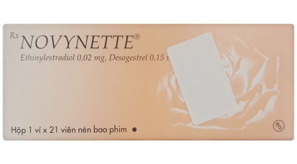 Novynette thuốc tránh thai hằng ngày (1 vỉ x 21 viên)