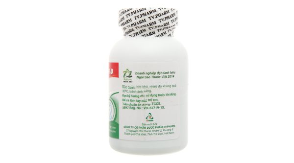 Travicol Flu trị các chứng cảm cúm lọ 100 viên