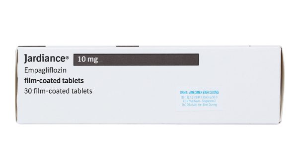 Jardiance 10mg trị đái tháo đường tuýp 2, suy tim, bệnh thận mạn tính (3 vỉ x 10 viên)