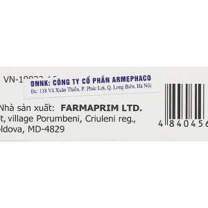 Viên đặt âm đạo Timbov 500mg điều trị viêm âm đạo do vi khuẩn, nấm (1 vỉ x 3 viên)