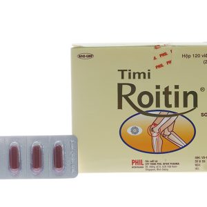 Timi Roitin trị viêm dây thần kinh, thoái hóa khớp (24 vỉ x 5 viên)