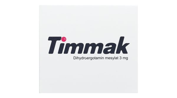 Timmak 3mg trị chóng mặt, đau nửa đầu (6 vỉ x 10 viên)