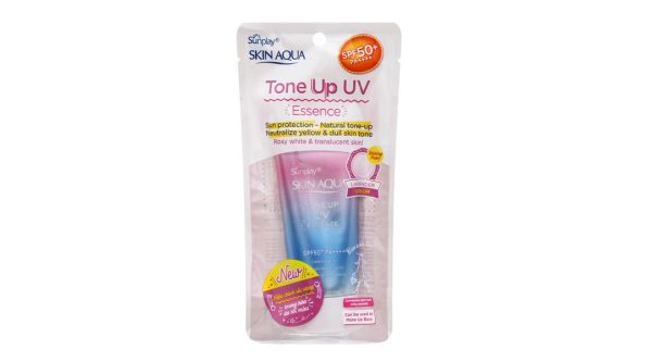 Tinh chất chống nắng Sunplay Tone Up Essence Lavender SPF 50+/PA++++ tuýp 50g