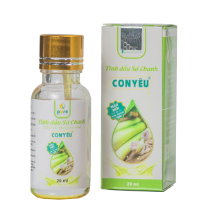 Tinh dầu sả chanh Con Yêu xông hơi, xua muỗi chai 20ml