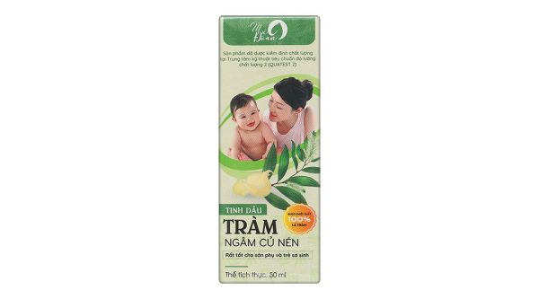 Tinh Dầu Tràm Ngâm Củ Nén Mệ Đoan giữ ấm cơ thể chai 50ml