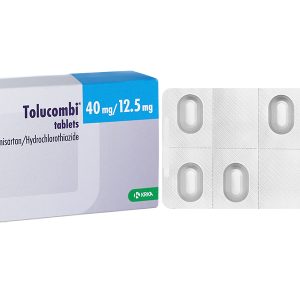 Tolucombi 40mg/12.5mg trị tăng huyết áp vô căn (4 vỉ x 7 viên)
