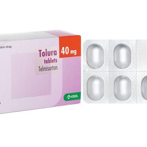 Tolura 40mg trị tăng huyết áp (4 vỉ x 7 viên)