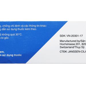 Topamax 25 trị động kinh, dự phòng đau nửa đầu (6 vỉ x 10 viên)